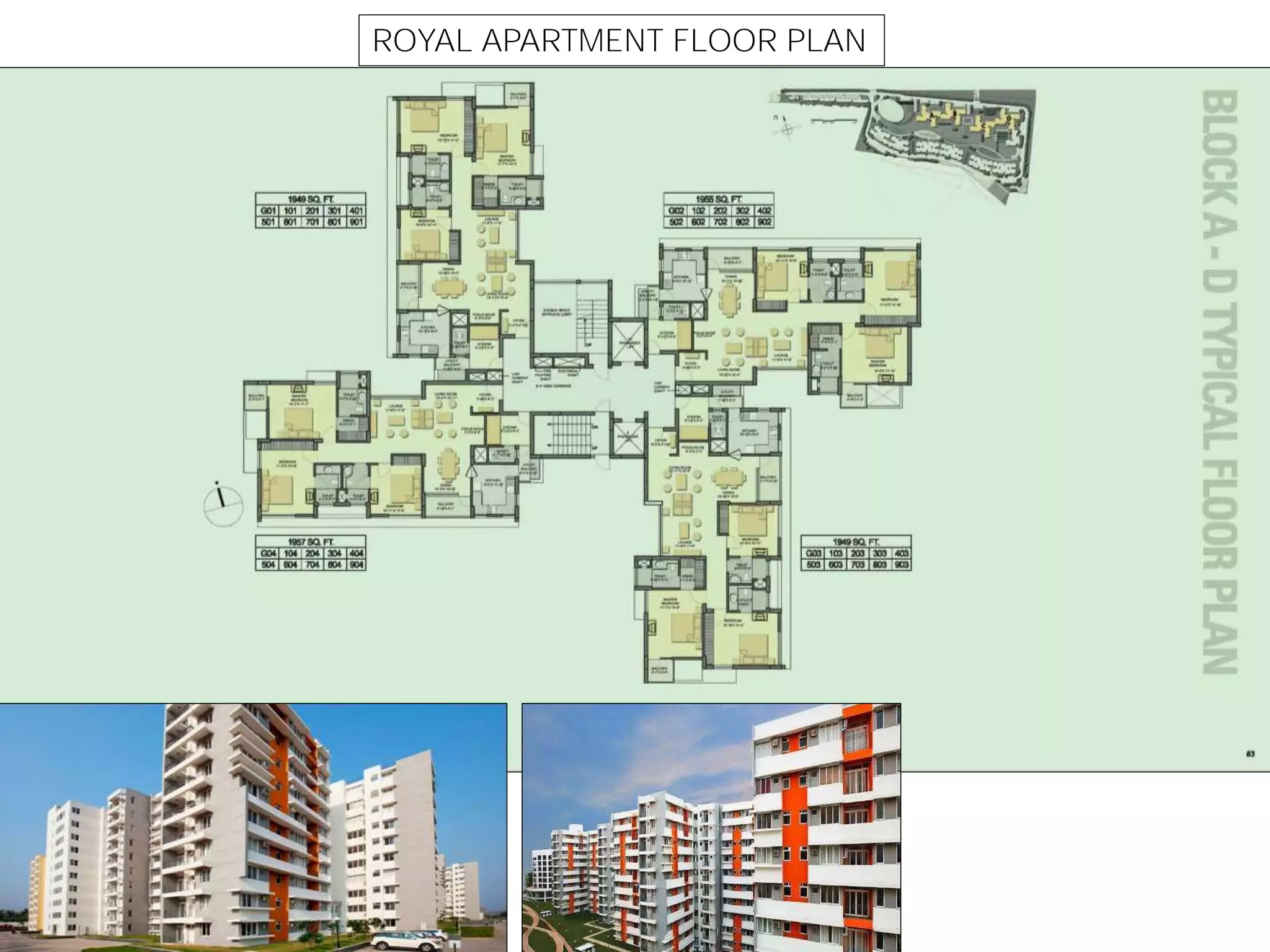 ROYAL APARTMENT FLOOR PLAN
 