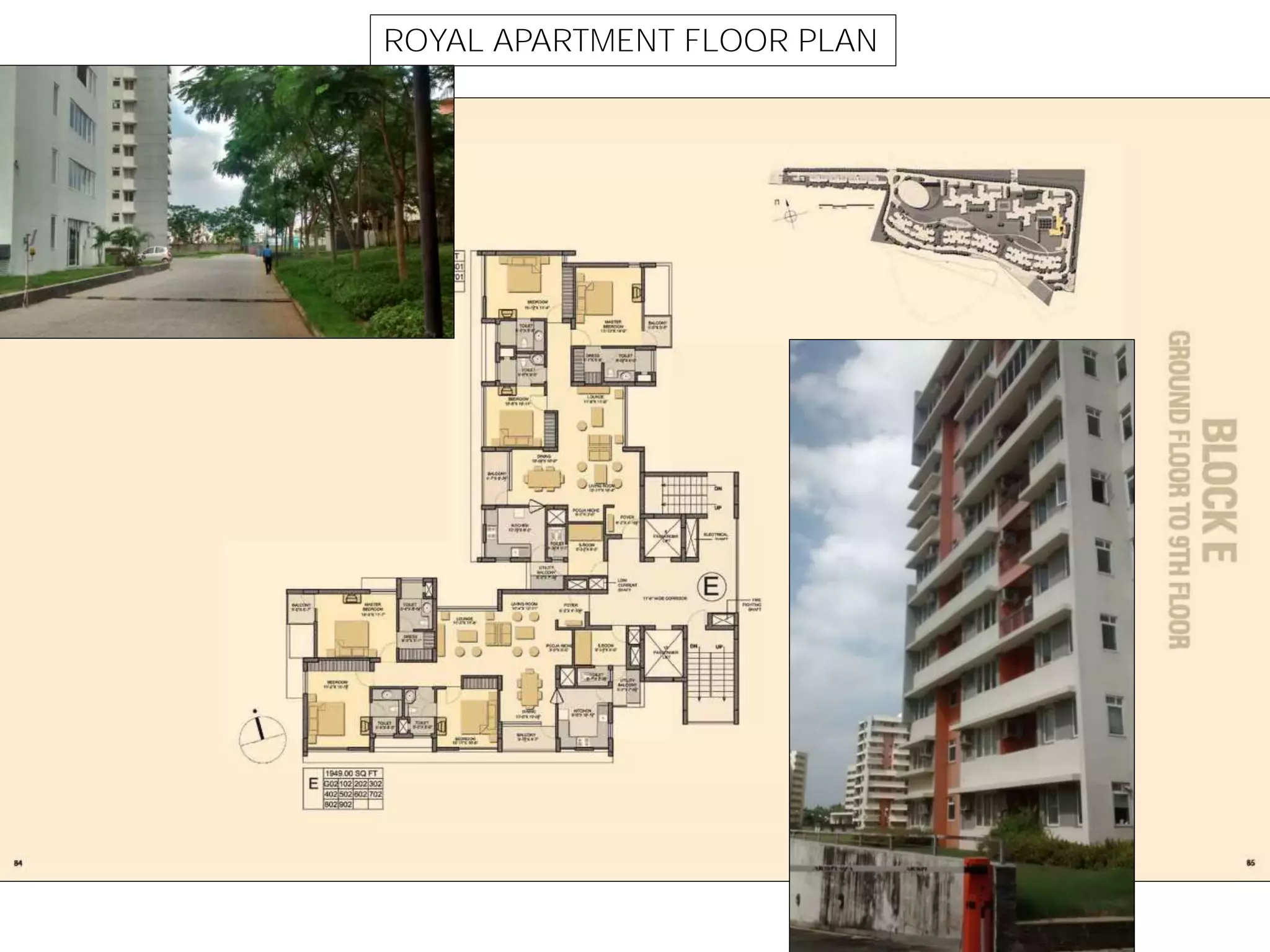 ROYAL APARTMENT FLOOR PLAN
 