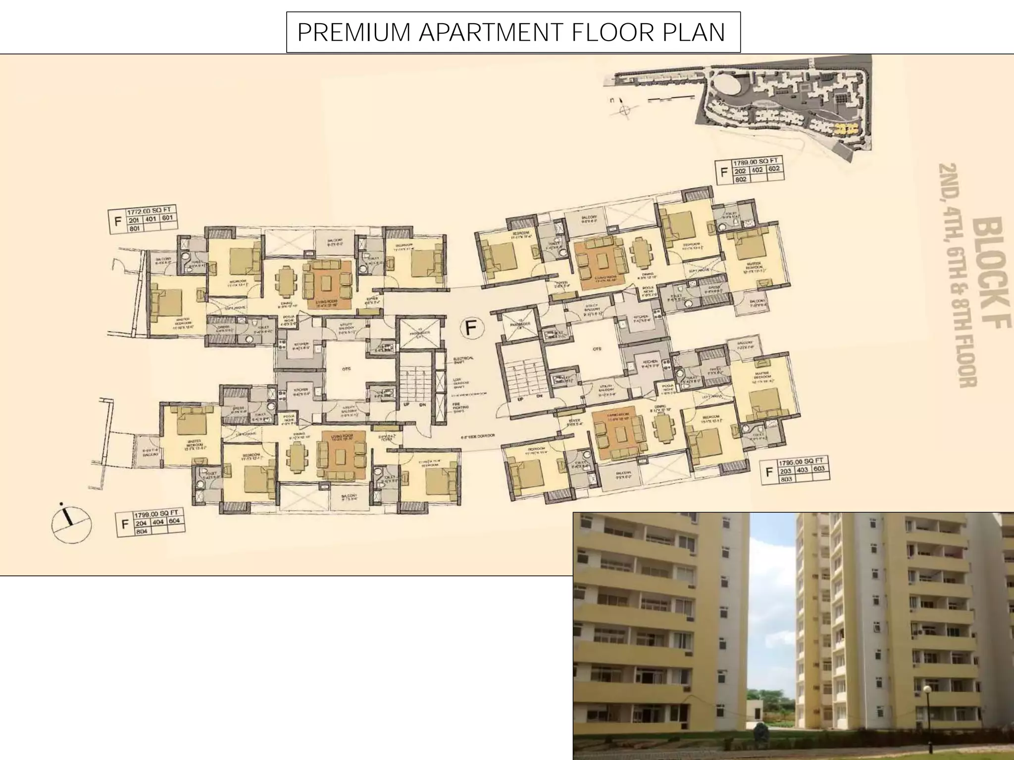 PREMIUM APARTMENT FLOOR PLAN
 