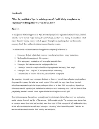 Reinventing the wheel at apex door company case study solution 08 image