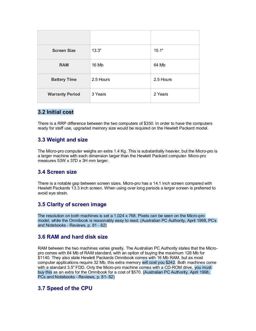 Legal case memo sample picture