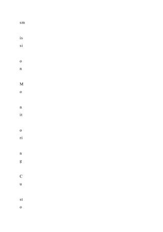 sm
is
si
o
n
M
o
n
it
o
ri
n
g
C
u
st
o
 