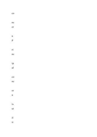 co
nc
er
n
P
ri
nc
ip
al
co
nc
er
n
is
ut
il
it
 
