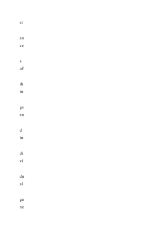 st
an
ce
s
of
th
in
gs
an
d
in
di
vi
du
al
ge
ne
 