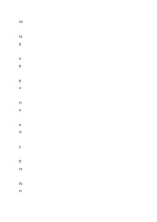 rn
in
g
o
p
p
o
rt
u
n
it
y
P
re
fe
rr
 