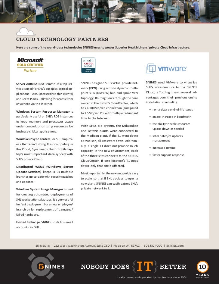 Technology case study picture