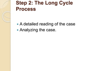 Case study solving technique | PPTX