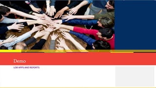 2014
LOB APPS AND REPORTS
Demo
 