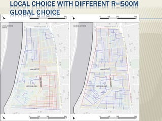 LOCAL CHOICE WITH DIFFERENT R=500M
GLOBAL CHOICE
 