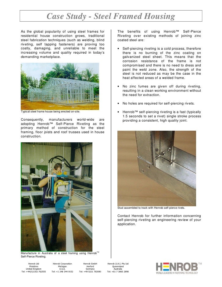 Case Study Steel Framing Us