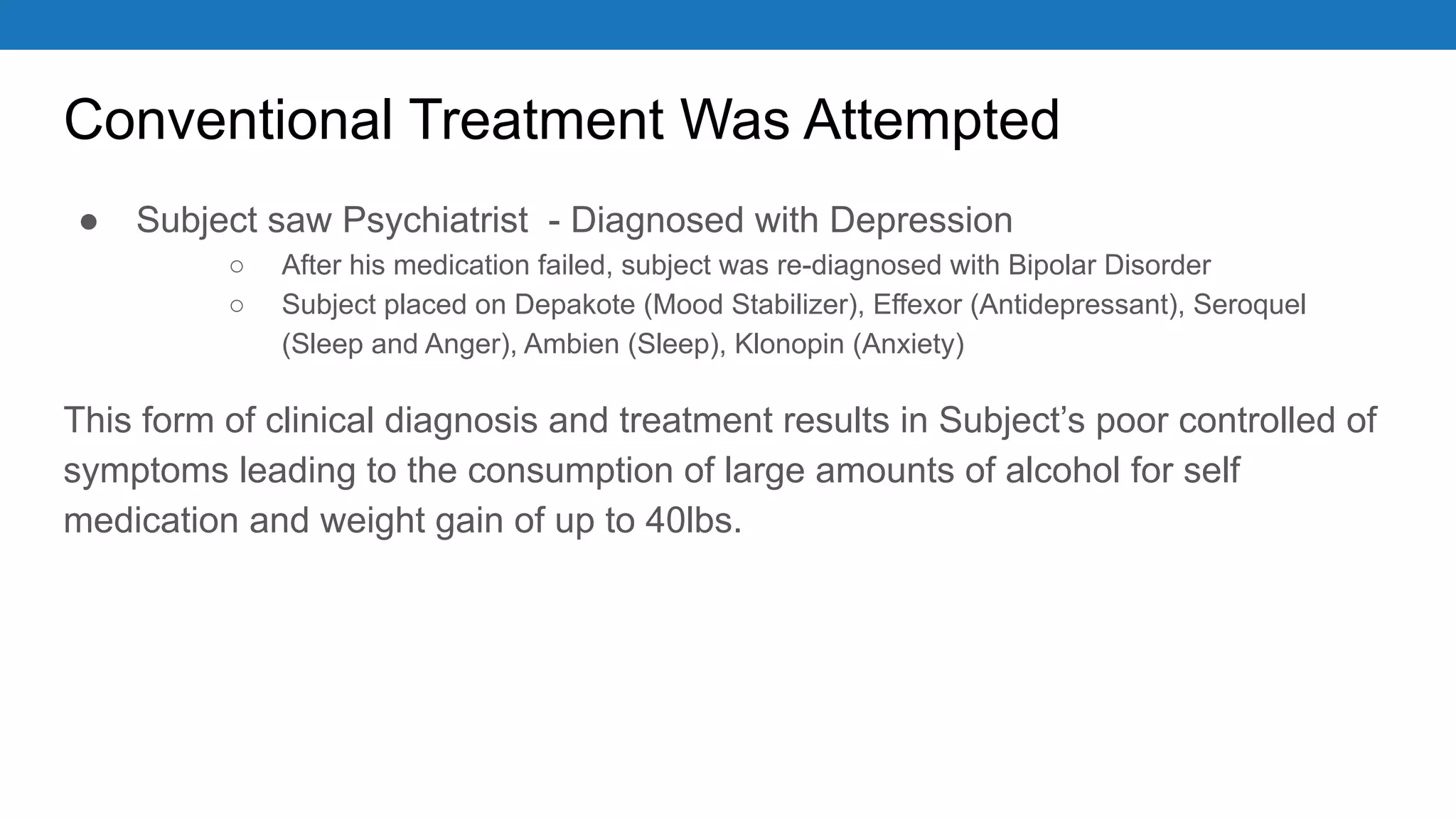 Case study TBI retired UFC Fighter | PPT