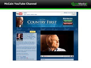 McCain YouTube Channel 