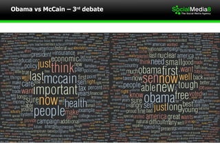 Obama vs McCain – 3 rd  debate 