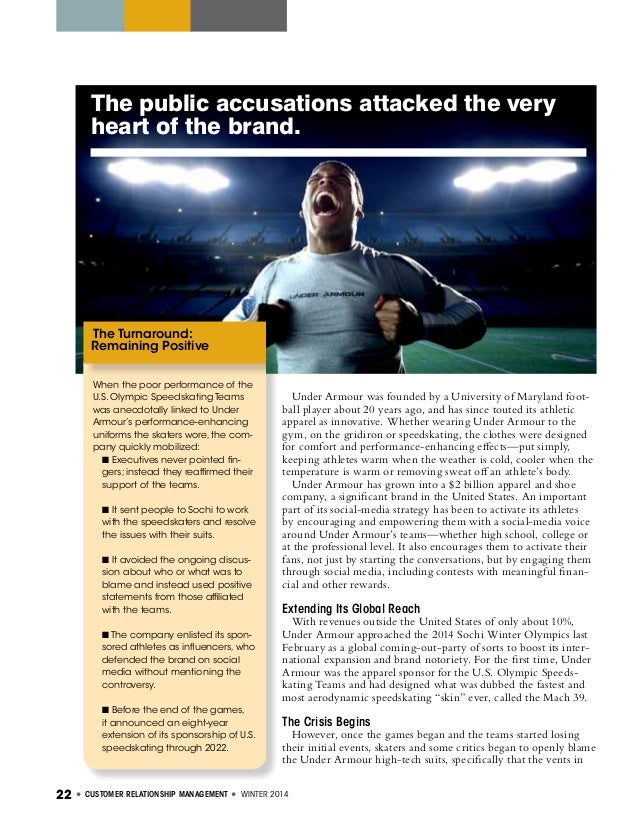 Under armour business case study