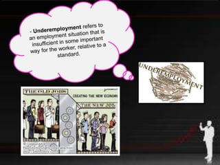 Underemployed Example Case study (unemployment and underemployment) | PPTX