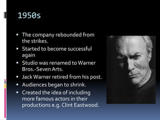 Case Study Warner Brothers | PPTX