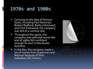 Case Study Warner Brothers | PPTX