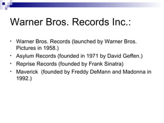 Case study warner music group | PPT