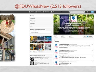 @FDUWhatsNew (2,513 followers)
 