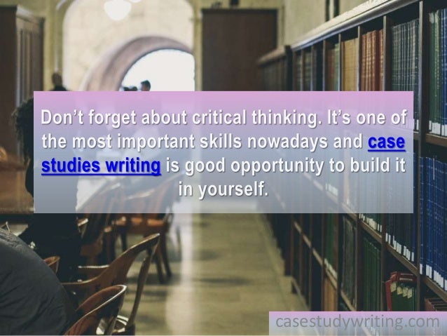 Proper case study image