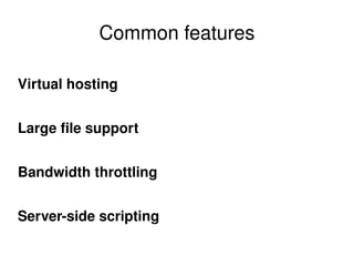 web server | ODP