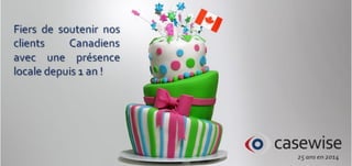 Casewise Canada a 1 an !!