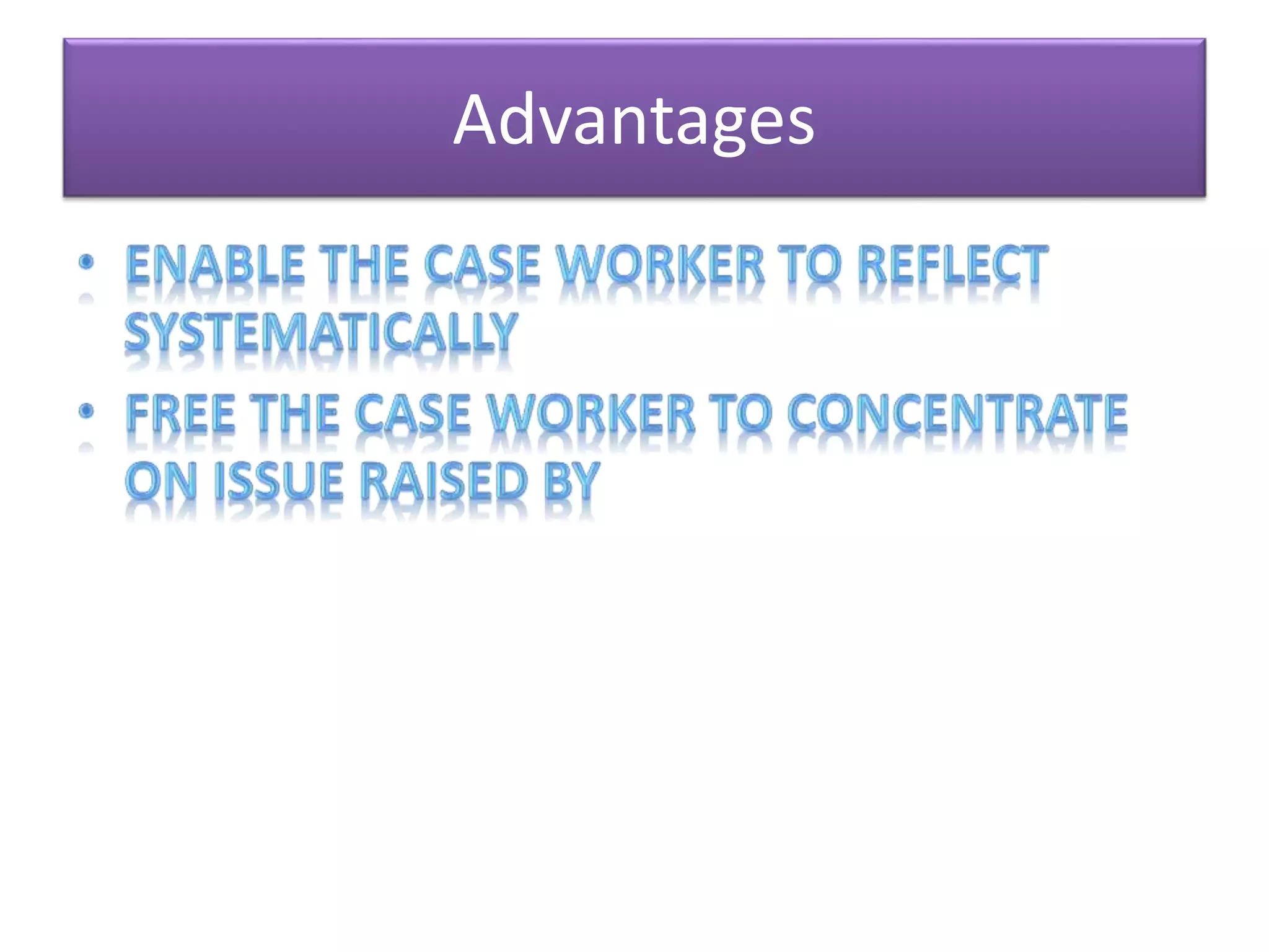 Case work recording | PPTX