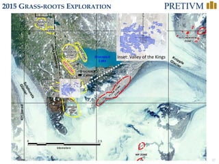 37
2015 GRASS-ROOTS EXPLORATION
Inset: Valley of the Kings
 