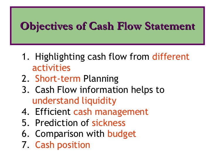 Cash Flow Chart Definition