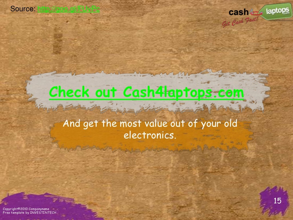 Cash4Laptops Sell Broken Electronics Tips