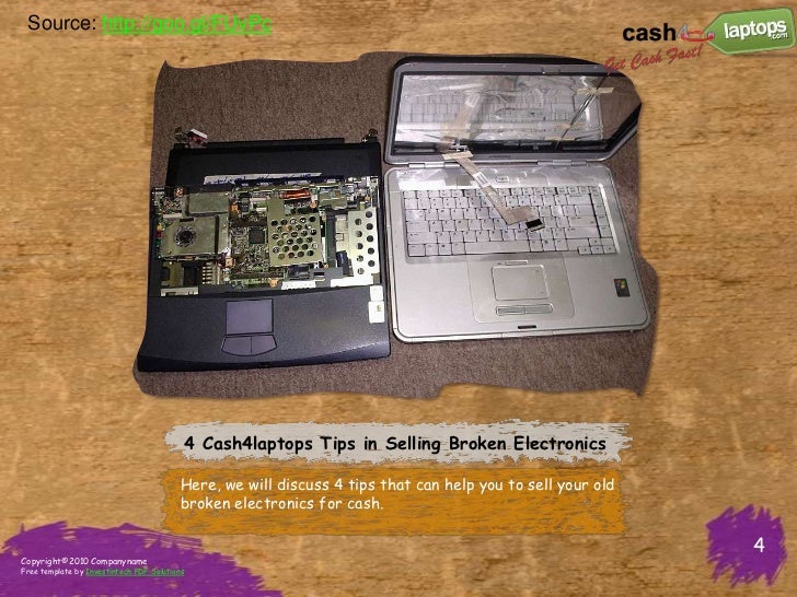 Cash4Laptops – Sell Broken Electronics Tips