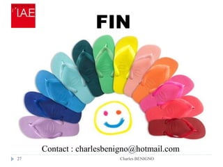 Charles BENIGNO27
FIN
Contact : charlesbenigno@hotmail.com
 