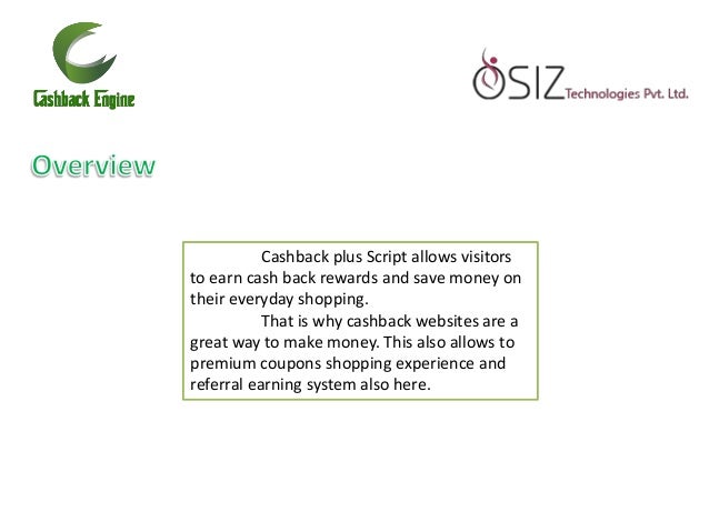 cashback script wordpress