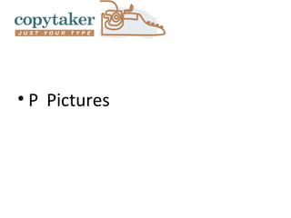 • P Pictures
 