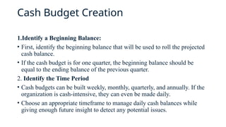 Cash budgeting - Public Finance Budgeting .pptx