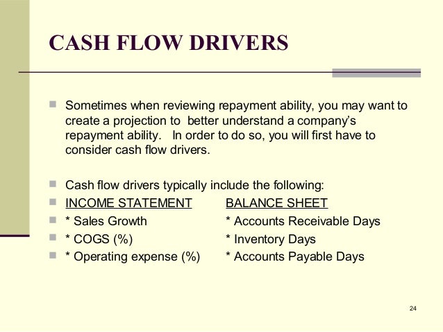 analyzing cash flow
