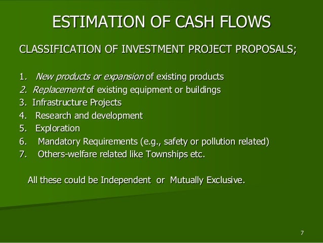 cash flow products