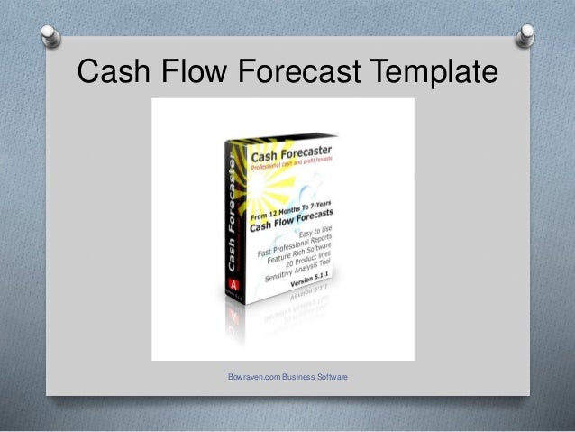 cash flow forecast template
