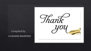 Cash flow forecasting & working capital