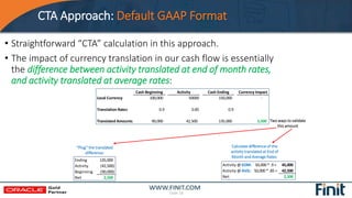 Cash Flow Series, Part 2: How to make HFM do the dirty work | PPTX