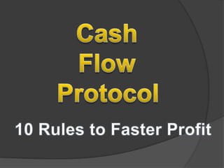 Cash flow slide show