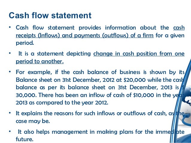 cash flow statement