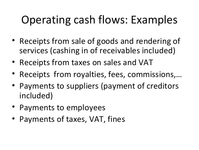 operating cash flow example