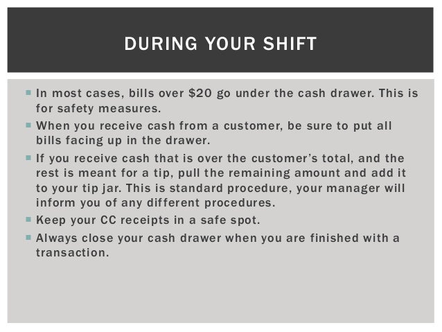 Cash Handling