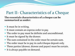 Cash Handling Procedures & Characteristics of a Cheque.pptx