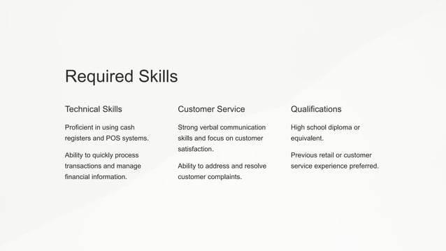 ashier Job Description for your organisation | PPT