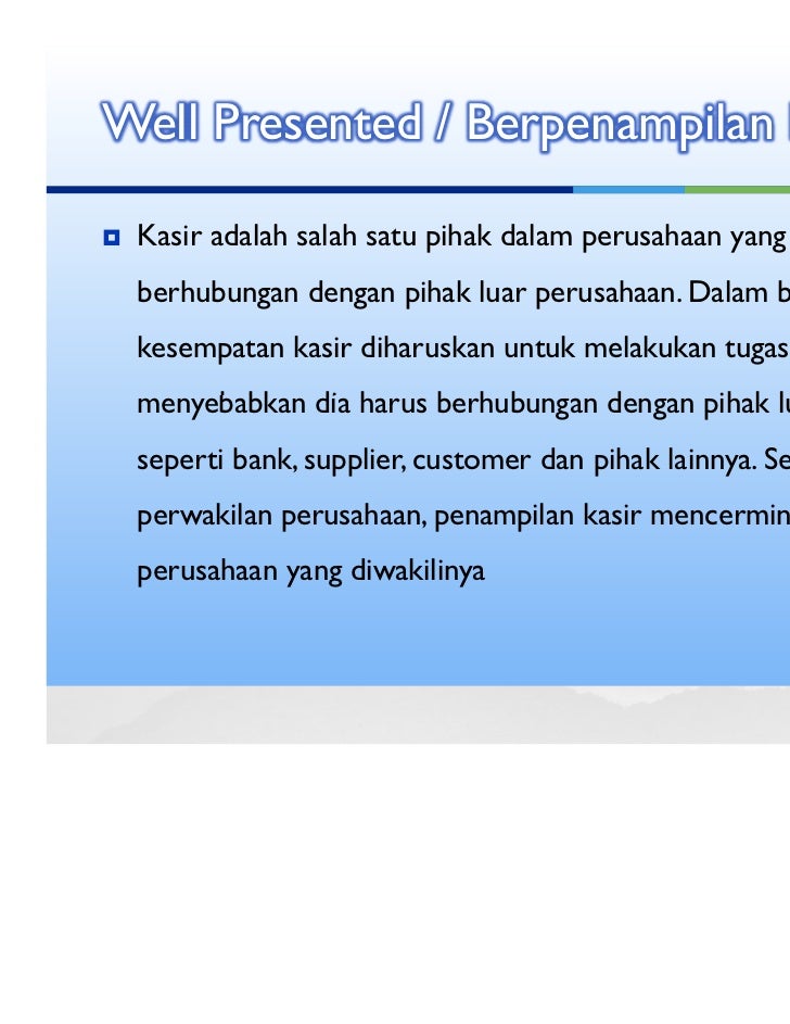 7 Modul Training Kasir Cashier Bill Payment