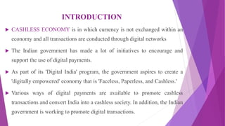 CASHLESS ECONOMY CONSUMER PERCEPTION AND TOWARDS DIGITAL PAYMENT SYSTEM ...