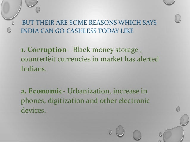 essay on is india ready for cashless economy