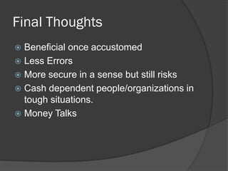 Cashless Powerpoint2